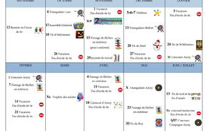 Calendrier festif 2026