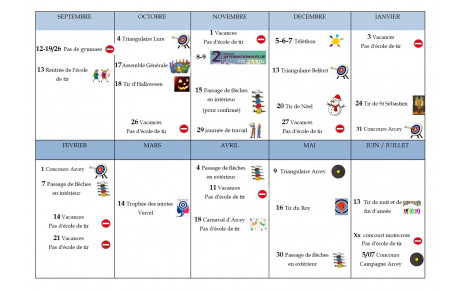 Calendrier festif 2026