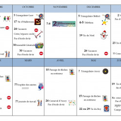 Calendrier festif 2026-2027